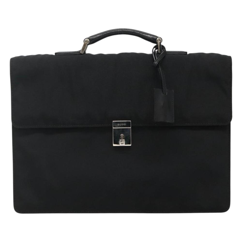 GUCCI Hand Bag Nylon Black 015 0235 Auth bs22614 - Picture 13 of 16